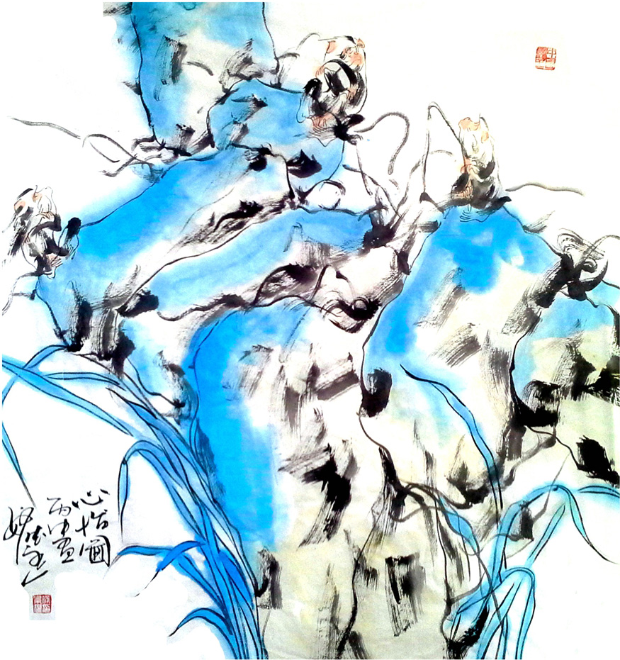 侯景耀国画作品