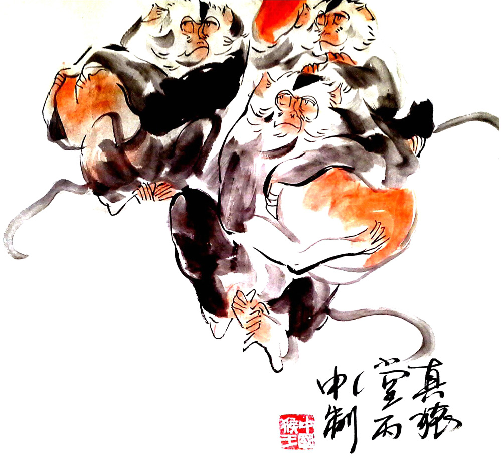 侯景耀国画作品