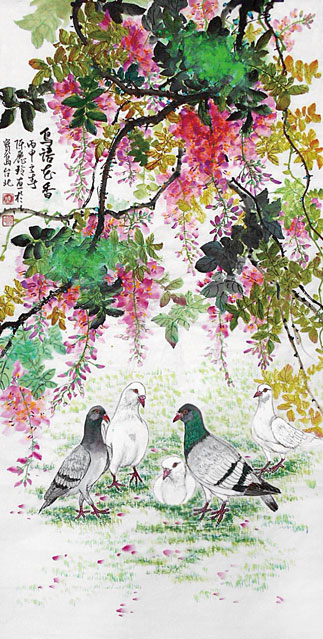 鸟语花香  陈丽玲