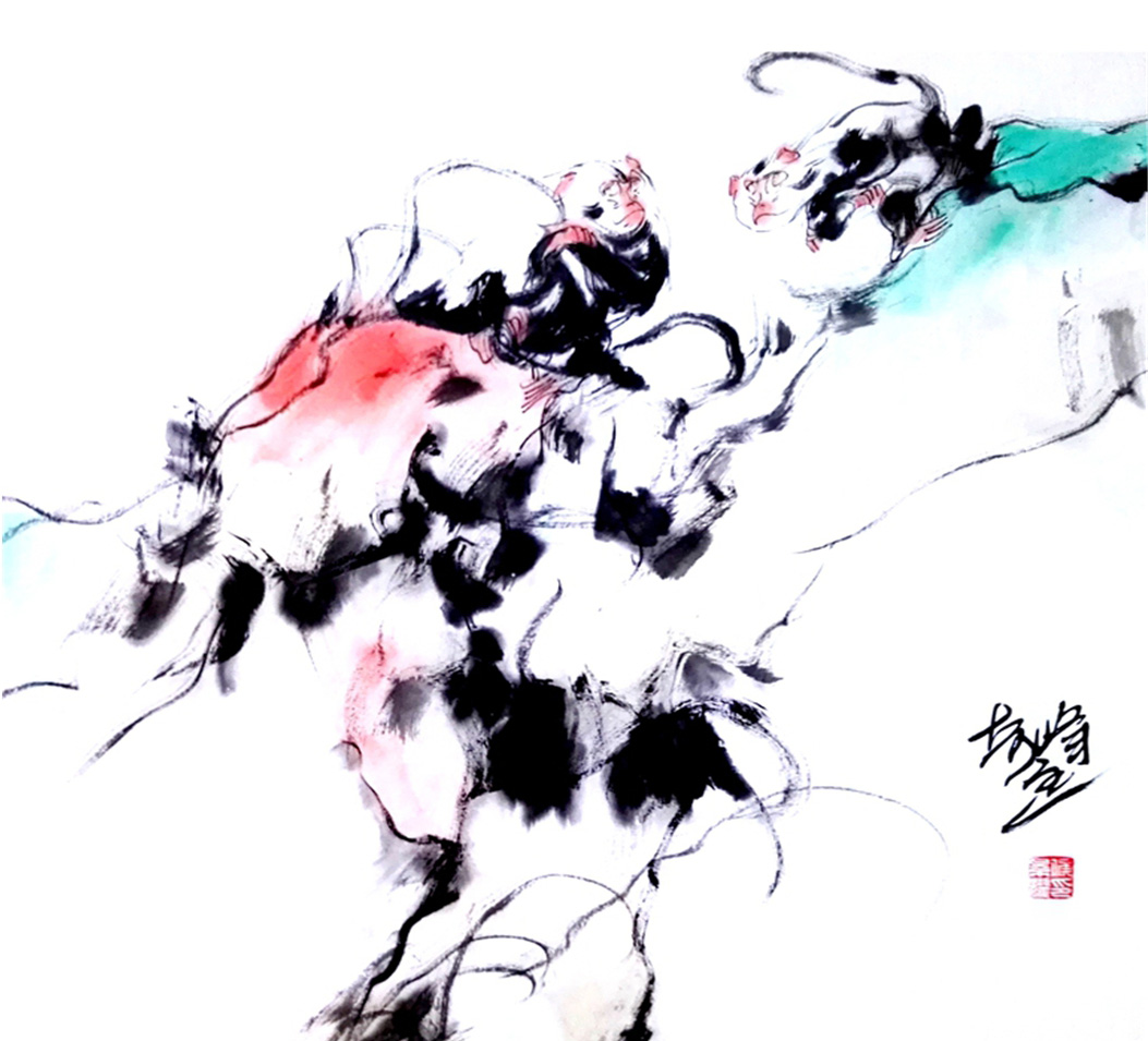 侯景耀国画作品