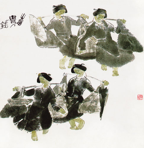 山道弯弯