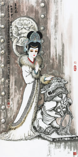 红楼仕女-王熙凤