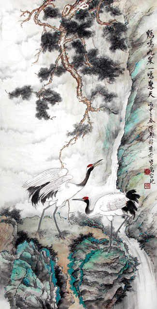 鶴鳴九皋   陈丽玲