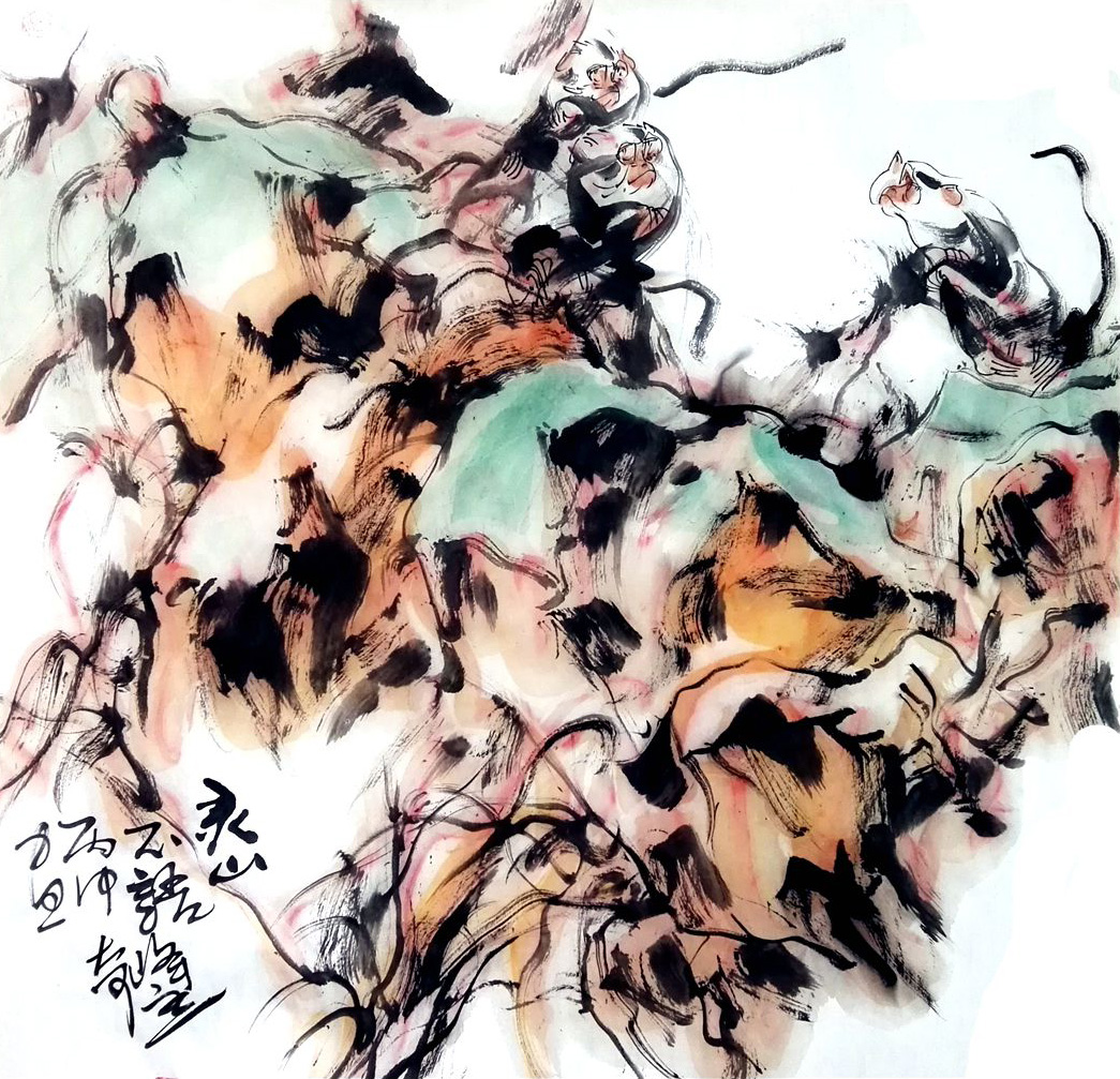 侯景耀国画作品