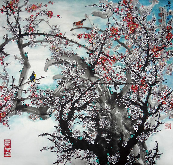 梅苑天地心   中道百物情