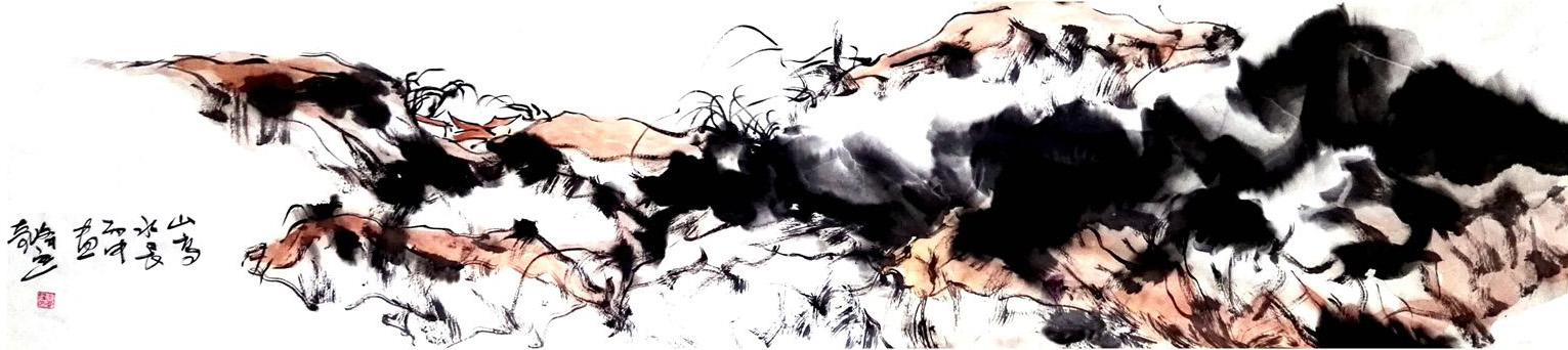 侯景耀国画作品