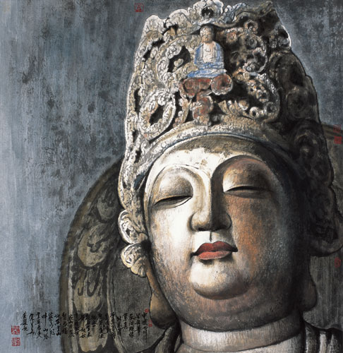 中国石窟菩萨雕像之四