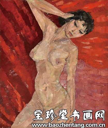 翟鹰油画作品