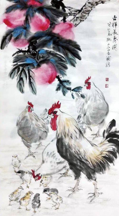 李守仁国画作品