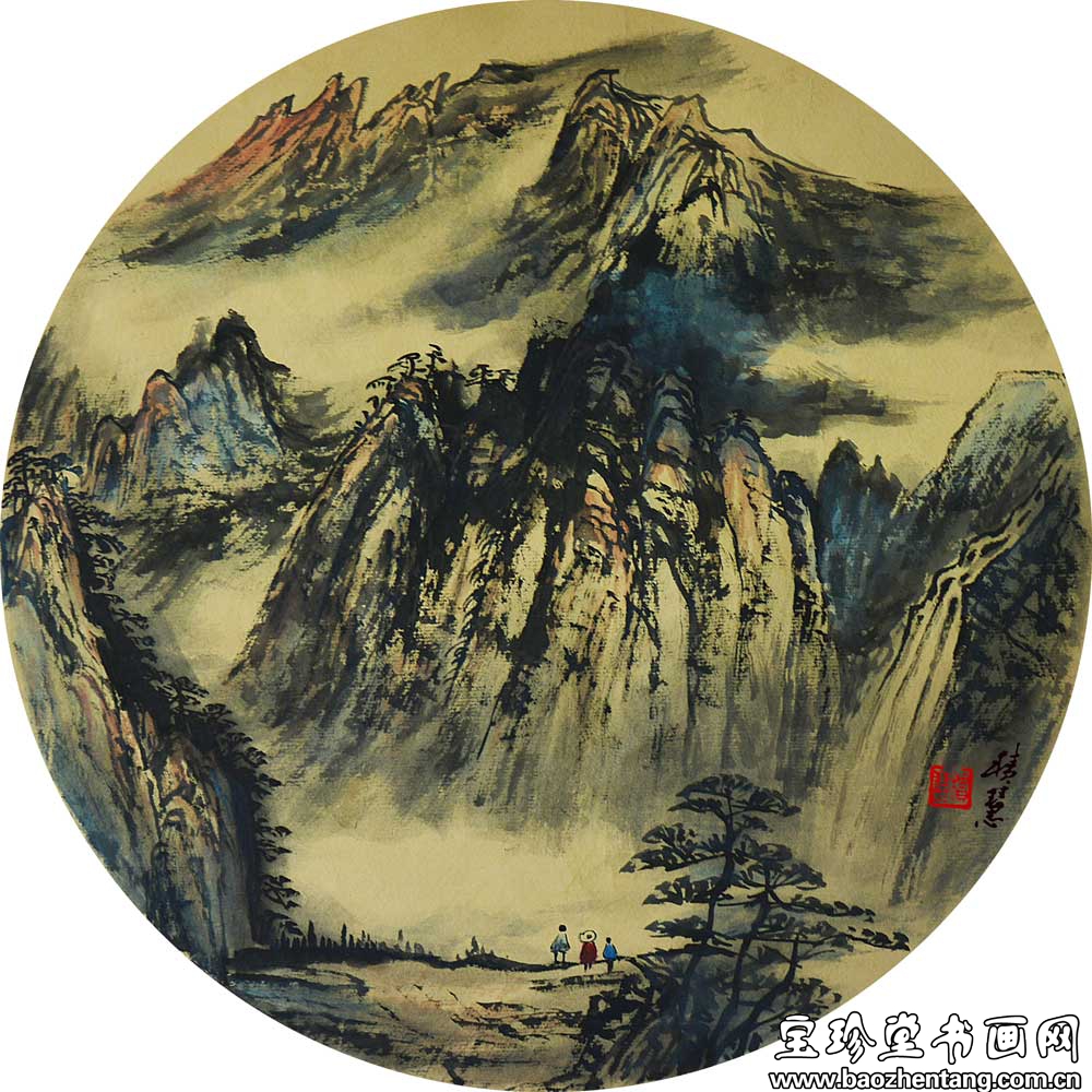 赖积慧国画作品