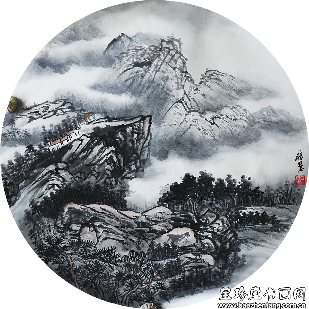 赖积慧国画作品