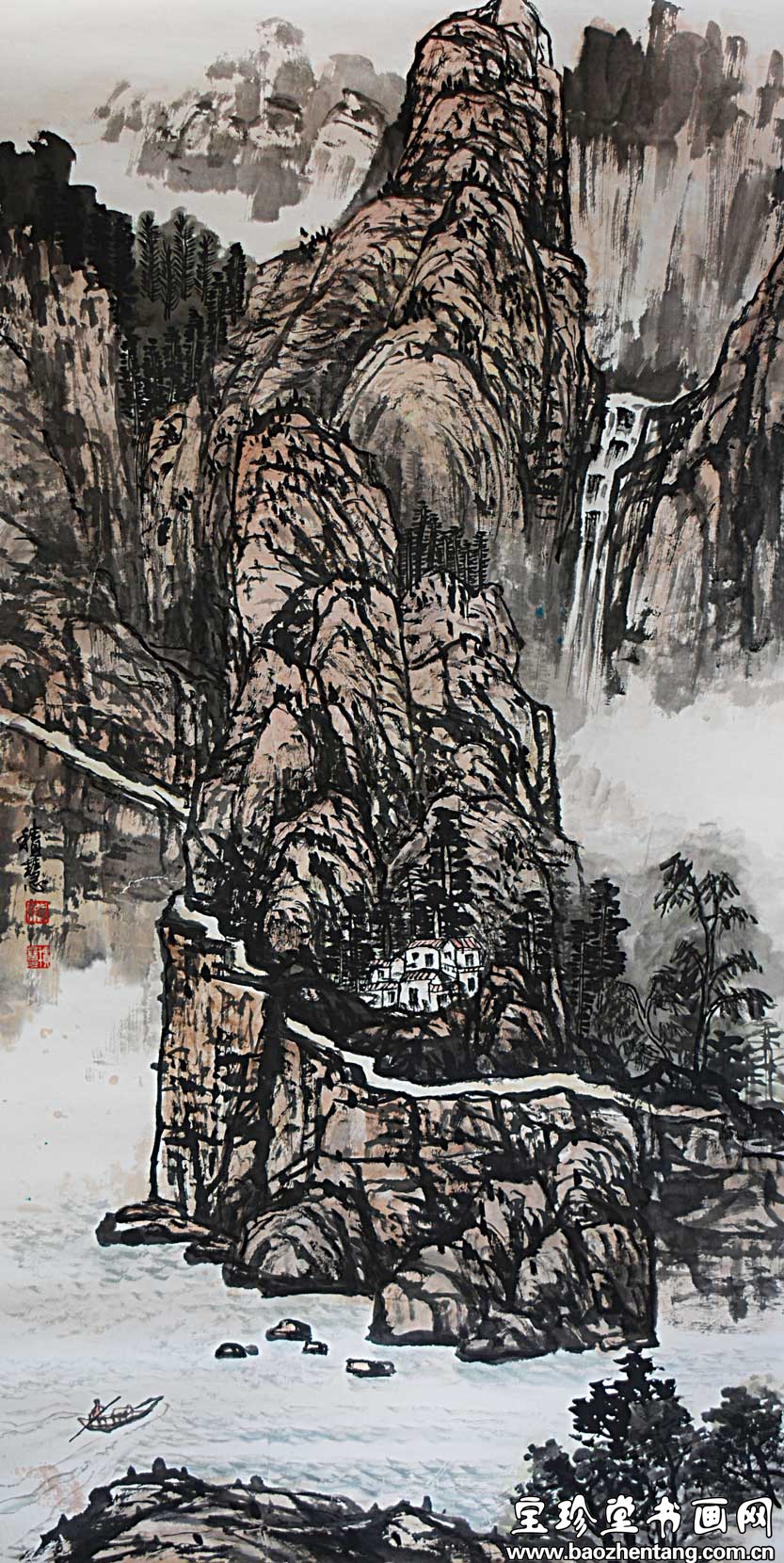 赖积慧国画作品