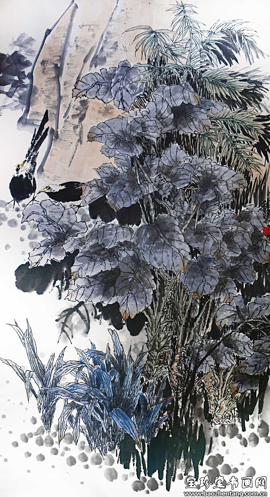 赖积慧国画作品