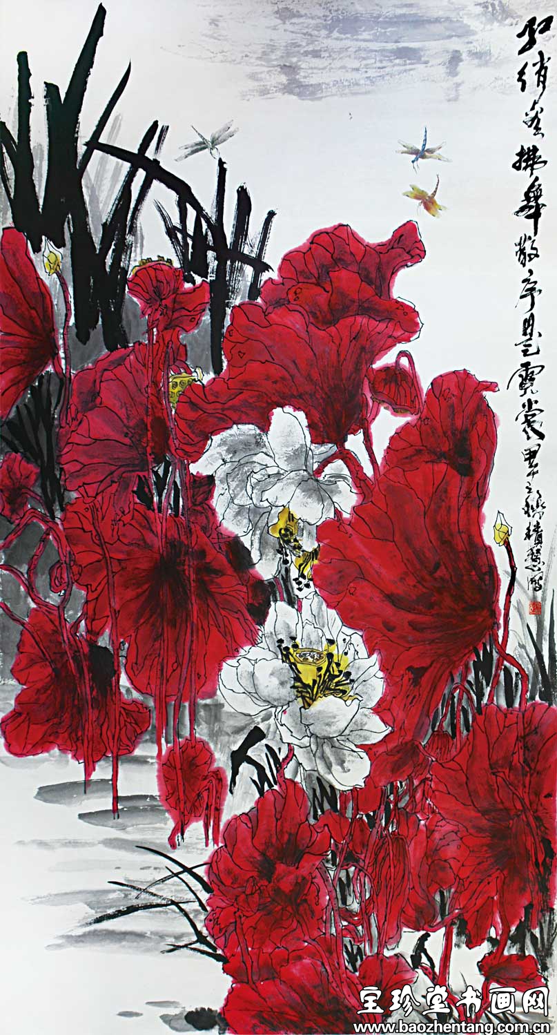 赖积慧国画作品