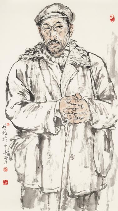 《沂蒙人组画之一》