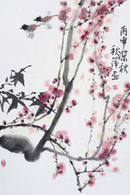 《画梅》