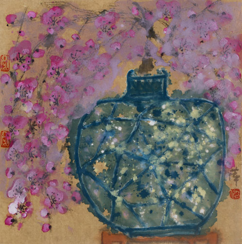 《青花·四》
