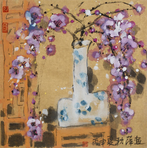 《青花·一》