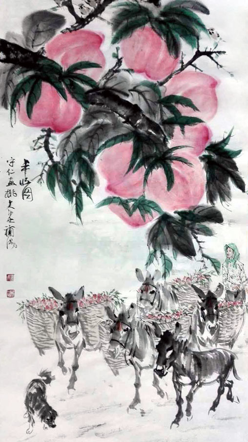 李守仁国画作品
