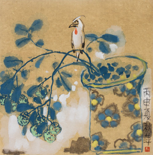 《青花·三》