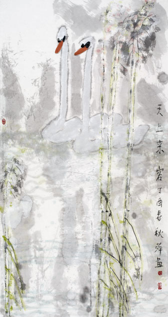 天上来客