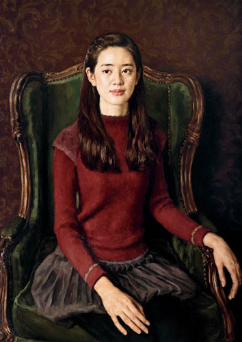 红衣女子