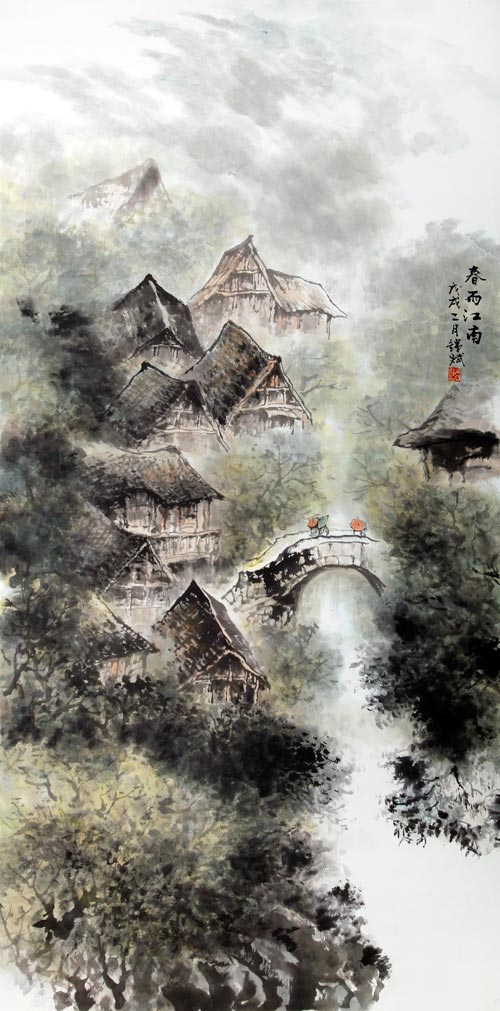《 春雨江南  》